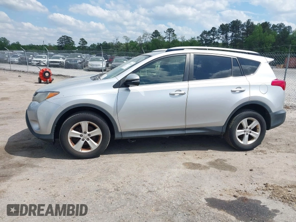 2013 Toyota RAV4 XLE with VIN JTMRFREV1DD002160, listed as a IAAI auction lot 42096185 with 195,042 mi miles. Bid and sale history available at carsss.com. Image 14.