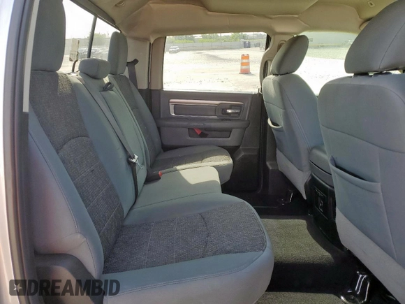 2018 Ram 1500 Big Horn with VIN 1C6RR6LG0JS340481, listed as a Copart auction lot 61254065 with Not provided miles and Salvage title. Bid and sale history available at DreamBid. Image 10.