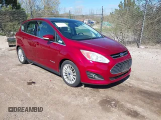 2015 Ford C-Max SEL with VIN 1FADP5BU8FL101858, listed as a IAAI auction lot 42205265 with 161,265 mi miles. Bid and sale history available at carsss.com. Image 1.