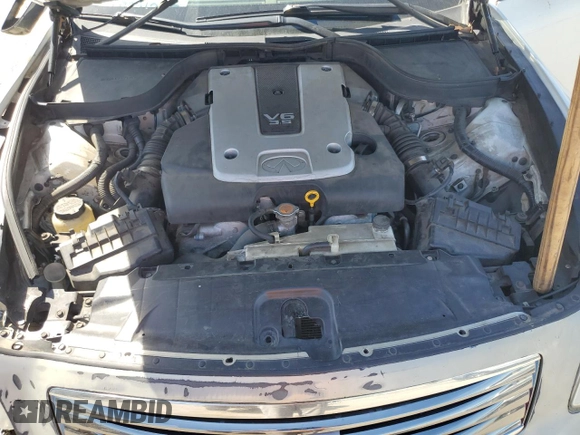 2008 Infiniti G35 Journey with VIN JNKBV61E58M218977, listed as a Copart auction lot 49639525 with Not Provided miles and Salvage Title. Bid and sale history available at DreamBid. Image 12.