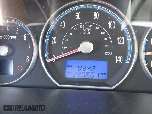 2007 Hyundai Santa Fe SE z VIN 5NMSH73EX7H039691, wystawiony jako IAAI lot #42580347 z przebiegiem 290 681 mil mil oraz . Historia ofert i sprzedaży dostępna na DreamBid. Obrazek 7.