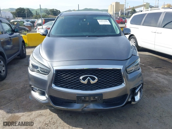 2019 Infiniti QX60 PURE with VIN 5N1DL0MM7KC552081, listed as a IAAI auction lot 41835686 with 156,587 mi miles. Bid and sale history available at carsss.com. Image 12.