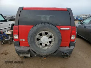 2007 Hummer H3 SUV with VIN 5GTDN13E378239403, listed as a Copart auction lot 80744784 with 351,582 mi miles and Salvage Title. Bid and sale history available at DreamBid. Image 6.