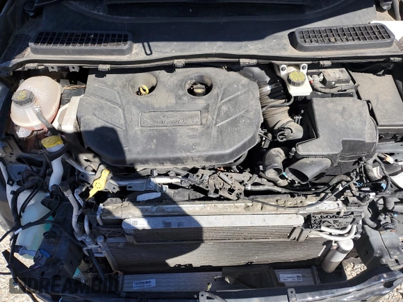 2019 Ford Escape Titanium with VIN 1FMCU0J94KUB81464, listed as a Copart auction lot 50370615 with 72,598 mi miles and Salvage title. Bid and sale history available at DreamBid. Image 12.
