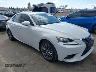2015 Lexus IS 250 with VIN JTHBF1D23F5082549, listed as a IAAI auction lot 41499477 with 58,741 mi miles. Bid and sale history available at carsss.com. Image 1.