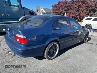 2001 BMW 5 Series 540iA with VIN WBADN63481GM70805, listed as a Copart auction lot 80266674 with 116,000 mi miles and Clean Title. Bid and sale history available at carsss.com. Image 4.