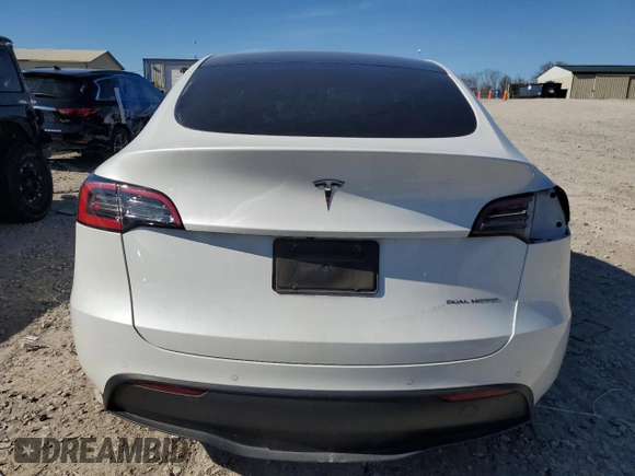 2022 Tesla Model Y Long Range z VIN 7SAYGDEE0NF339363, wystawiony jako Copart lot #44604015 z przebiegiem 48 002 mil mil oraz Szkody całkowita. Historia ofert i sprzedaży dostępna na DreamBid. Obrazek 6.