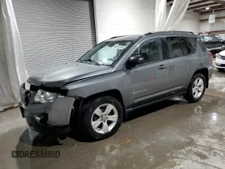 2012 Jeep Compass Latitude with VIN 1C4NJDEB1CD559901, listed as a Copart auction lot 46044185 with 86,000 mi miles and Salvage Title. Bid and sale history available at DreamBid. Image 1.