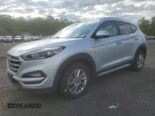 2018 Hyundai Tucson SEL z VIN KM8J33A47JU676692, wystawiony jako Copart lot #56375815 z przebiegiem 151 525 mil mil oraz Czysty tytuł • Clean title. Historia ofert i sprzedaży dostępna na DreamBid. Obrazek 1.