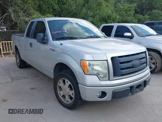 2009 Ford F-150 STX with VIN 1FTRX12W59FB48648, listed as a IAAI auction lot 42585400 with 194,483 mi miles and . Bid and sale history available at DreamBid. Image 1.