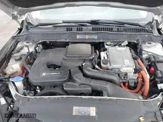 2015 Ford Fusion Titanium Hybrid with VIN 3FA6P0RU8FR181312, listed as a IAAI auction lot 42071584 with 99,955 mi miles. Bid and sale history available at carsss.com. Image 10.