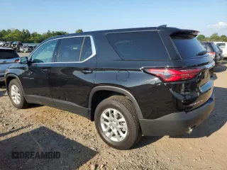 2023 Chevrolet Traverse LS with VIN 1GNEVFKW4PJ266788, listed as a Copart auction lot 69011494 with 17,895 mi miles and Salvage Title. Bid and sale history available at carsss.com. Image 2.