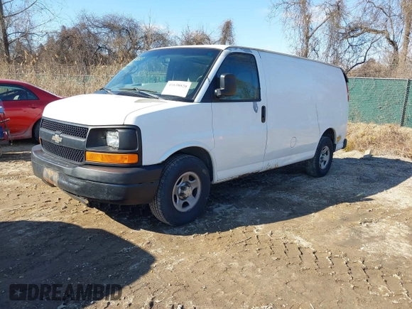 2007 Chevrolet Express Cargo with VIN 1GCFG15X371137620, listed as a IAAI auction lot 41638820 with 304,011 mi miles and . Bid and sale history available at DreamBid. Image 2.