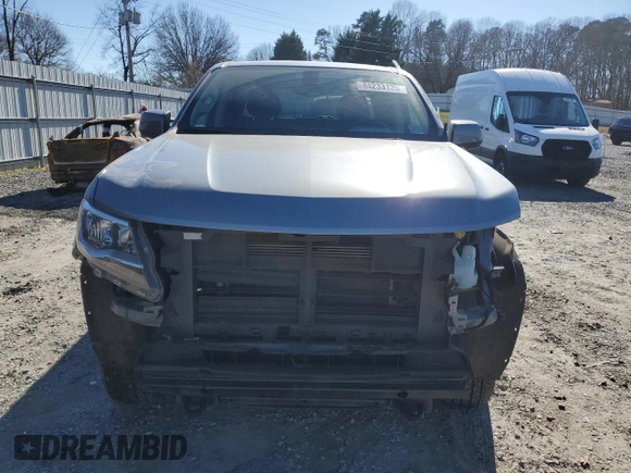 2022 Chevrolet Colorado 4WD LT with VIN 1GCGTCENXN1307091, listed as a Copart auction lot 44233125 with 46,298 mi miles and Salvage Title. Bid and sale history available at carsss.com. Image 5.