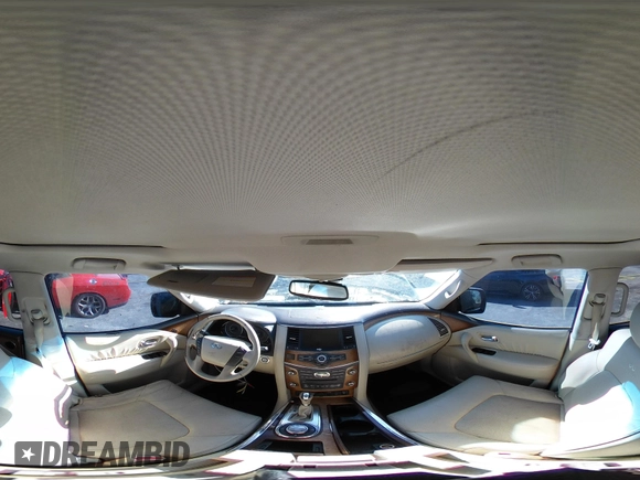 2011 Infiniti QX56 7-passenger with VIN JN8AZ2NE8B9000843, listed as a IAAI auction lot 41836248 with 191,985 mi miles and . Bid and sale history available at DreamBid. Image 21.