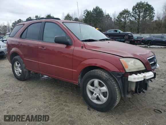 2006 Kia Sorento LX with VIN KNDJD733765583752, listed as a Copart auction lot 48997935 with 176,846 mi miles and Clean Title. Bid and sale history available at DreamBid. Image 4.