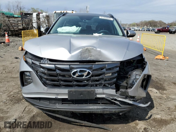 2022 Hyundai Tucson SEL Convenience with VIN KM8JFCA1XNU036219, listed as a Copart auction lot 51356645 with 38,719 mi miles and Salvage Title. Bid and sale history available at carsss.com. Image 5.