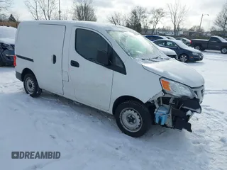 2013 Nissan NV200 SV with VIN 3N6CM0KNXDK690801, listed as a IAAI auction lot 41312543 with 114,786 mi miles and . Bid and sale history available at carsss.com. Image 1.