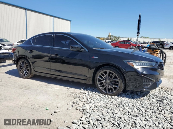 2019 Acura ILX Premium z VIN 19UDE2F82KA003508, wystawiony jako Copart lot #48297635 z przebiegiem 74 756 mil mil oraz Szkoda całkowita • Salvage title. Historia ofert i sprzedaży dostępna na DreamBid. Obrazek 4.