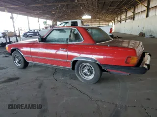 1979 Mercedes-Benz SL with VIN 10704412055840, listed as a Copart auction lot 79757674 with 157,657 mi miles and Clean title. Bid and sale history available at DreamBid. Image 2.