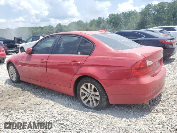 2006 BMW 3 Series 325i with VIN WBAVB13536PT16096, listed as a Copart auction lot 61558745 with 205,581 mi miles and Salvage title. Bid and sale history available at DreamBid. Image 2.