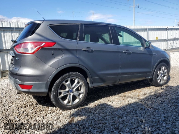 2013 Ford Escape SEL with VIN 1FMCU9HX9DUC36700, listed as a Copart auction lot 49236745 with 124,413 mi miles and Clean Title. Bid and sale history available at carsss.com. Image 3.