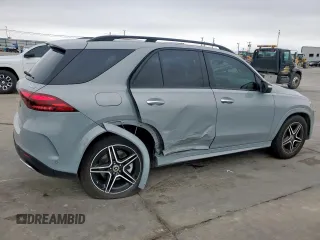 2024 Mercedes-Benz GLE 450 with VIN 4JGFB5KB3RB100087, listed as a Copart auction lot 51810665 with 3,983 mi miles and Salvage title. Bid and sale history available at DreamBid. Image 3.
