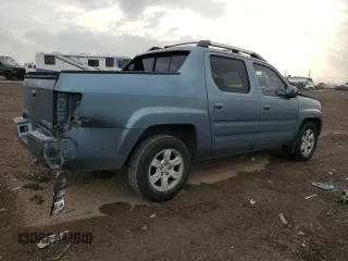 2006 Honda Ridgeline RTS with VIN 2HJYK16406H573624, listed as a Copart auction lot 44904365 with 211,688 mi miles and Salvage Title. Bid and sale history available at carsss.com. Image 3.