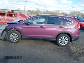2013 Honda CR-V EX with VIN 5J6RM4H57DL032977, listed as a IAAI auction lot 41589238 with 124,206 mi miles. Bid and sale history available at carsss.com. Image 13.