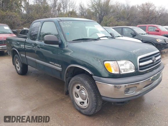 2001 Toyota Tundra SR5 with VIN 5TBRN34131S140452, listed as a IAAI auction lot 41563051 with Not Provided miles and . Bid and sale history available at DreamBid. Image 1.