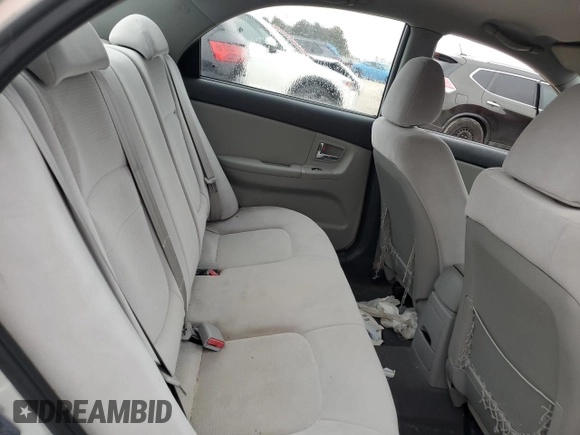 2009 Kia Spectra SX with VIN KNAFE221195656606, listed as a Copart auction lot 84694524 with Not Provided miles and Salvage Title. Bid and sale history available at carsss.com. Image 10.