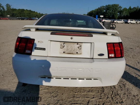 2002 Ford Mustang Standard with VIN 1FAFP40412F172592, listed as a Copart auction lot 65429945 with 224,231 mi miles and Clean title. Bid and sale history available at DreamBid. Image 6.