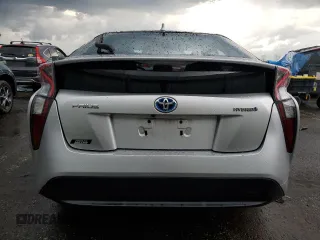 2017 Toyota Prius Two with VIN JTDKBRFUXH3029436, listed as a Copart auction lot 55909215 with 78,374 mi miles and Salvage Title. Bid and sale history available at DreamBid. Image 6.