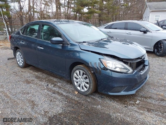 2017 Nissan Sentra S with VIN 3N1AB7APXHY348301, listed as a IAAI auction lot 41744322 with 127,368 mi miles. Bid and sale history available at carsss.com. Image 1.