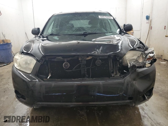 2010 Toyota Highlander with VIN 5TDBK3EH5AS024439, listed as a Copart auction lot 60076265 with 155,295 mi miles and Salvage title. Bid and sale history available at DreamBid. Image 5.