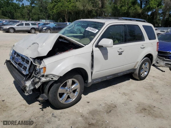 2011 Ford Escape Limited with VIN 1FMCU0EGXBKC28825, listed as a Copart auction lot 53546685 with 86,406 mi miles and Salvage Title. Bid and sale history available at carsss.com. Image 1.