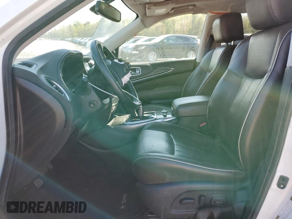 2017 Infiniti QX60 with VIN 5N1DL0MM0HC519612, listed as a Copart auction lot 55496365 with 140,205 mi miles and Salvage Title. Bid and sale history available at DreamBid. Image 7.