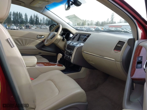 2009 Nissan Murano SL with VIN JN8AZ18W39W144701, listed as a IAAI auction lot 42014230 with 89,063 mi miles. Bid and sale history available at carsss.com. Image 5.