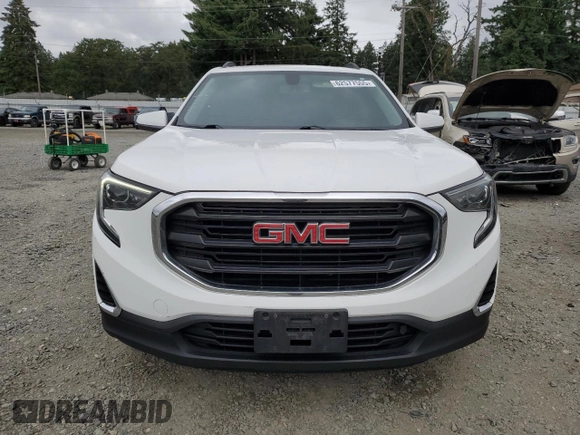 2019 GMC Terrain SLE z VIN 3GKALTEV2KL360608, wystawiony jako Copart lot #62577555 z przebiegiem 120 763 mil mil oraz Czysty tytuł • Clean title. Historia ofert i sprzedaży dostępna na DreamBid. Obrazek 5.