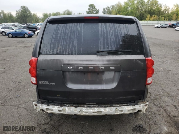 2016 Dodge Grand Caravan Canada Value Package with VIN 2C4RDGBGXGR130222, listed as a Copart auction lot 74688074 with 120,749 mi miles and Salvage Title. Bid and sale history available at carsss.com. Image 6.