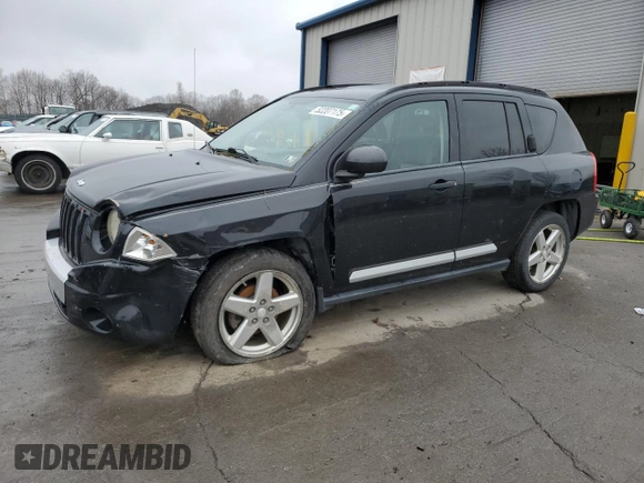 2007 Jeep Compass Limited with VIN 1J8FF57W57D286312, listed as a Copart auction lot 52207175 with 150,780 mi miles and Salvage Title. Bid and sale history available at carsss.com. Image 1.