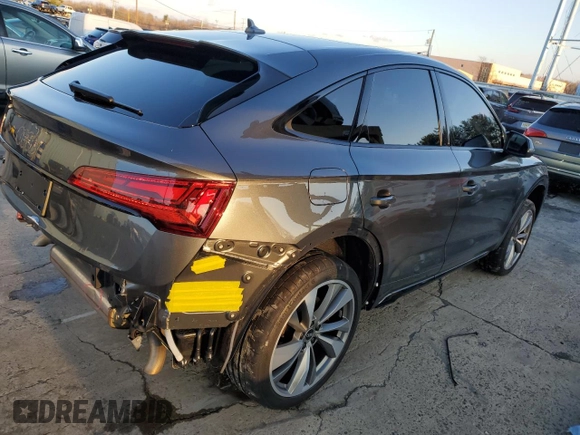 2023 Audi SQ5 Sportback Premium Plus с VIN WA124AFY0P2023254, выставлен на аукционе Copart как лот 81053033 с пробегом 6 723 миль миль и . История ставок и продаж доступна на DreamBid. Изображение 3.