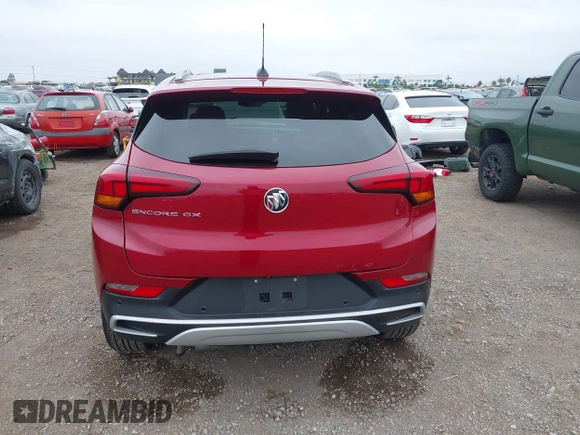 2021 Buick Encore GX Select with VIN KL4MMDSL0MB050096, listed as a IAAI auction lot 42408514 with 36,005 mi miles and . Bid and sale history available at DreamBid. Image 17.