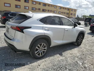 2015 Lexus NX 200t with VIN JTJYARBZ6F2016701, listed as a Copart auction lot 55322835 with 110,050 mi miles and Salvage title. Bid and sale history available at DreamBid. Image 3.
