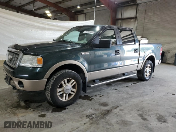 2006 Ford F-150 XLT z VIN 1FTPW14516FA19865, wystawiony jako Copart lot #59303485 z przebiegiem 148 172 mil mil oraz Czysty tytuł • Clean title. Historia ofert i sprzedaży dostępna na DreamBid. Obrazek 1.