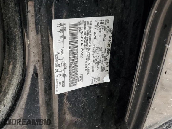 2000 Ford Expedition Eddie Bauer с VIN 1FMRU17L8YLC15827, выставлен на аукционе Copart как лот 45038865 с пробегом Не указан миль и Списание • Salvage title. История ставок и продаж доступна на DreamBid. Изображение 13.