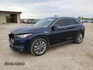 2019 Infiniti QX50 LUXE with VIN 3PCAJ5M13KF131378, listed as a Copart auction lot 45098693 with 47,933 mi miles. Bid and sale history available at carsss.com. Image 1.