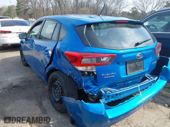 2023 Subaru Impreza with VIN 4S3GTAB63P3703761, listed as a IAAI auction lot 41806243 with 16,265 mi miles and . Bid and sale history available at DreamBid. Image 3.