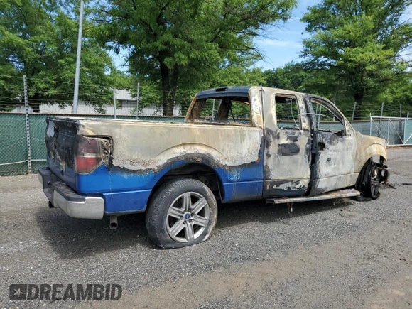 2010 Ford F-150 XL with VIN 1FTEX1EW8AFC27147, listed as a Copart auction lot 63457625 with Not provided miles and Salvage title. Bid and sale history available at DreamBid. Image 3.