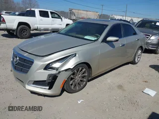 2014 Cadillac CTS Luxury RWD with VIN 1G6AR5SX3E0123075, listed as a IAAI auction lot 41768726 with 184,457 mi miles. Bid and sale history available at carsss.com. Image 18.